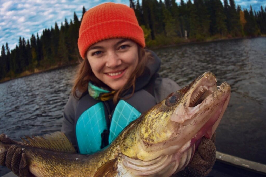 Michelle Armstrong Fishing